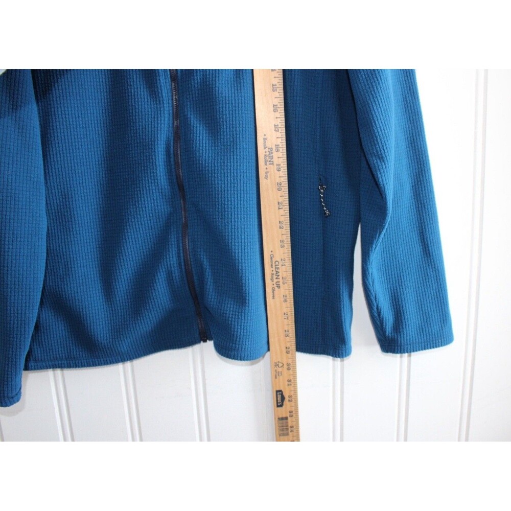 L.L. Bean Pathfinder Performance Fleece Jacket Full Zip‎ Blue Mens Size LG Tall - Picture 8 of 12